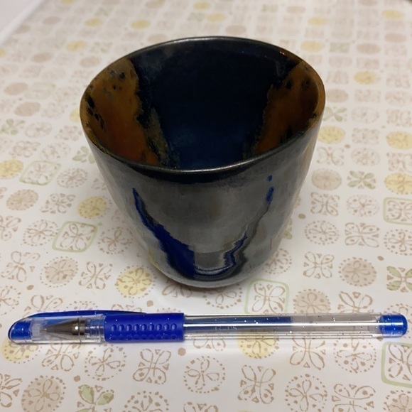 POTTERY cup bowl art piece decor artwork plant pot trinket dish - Picture 9 of 12